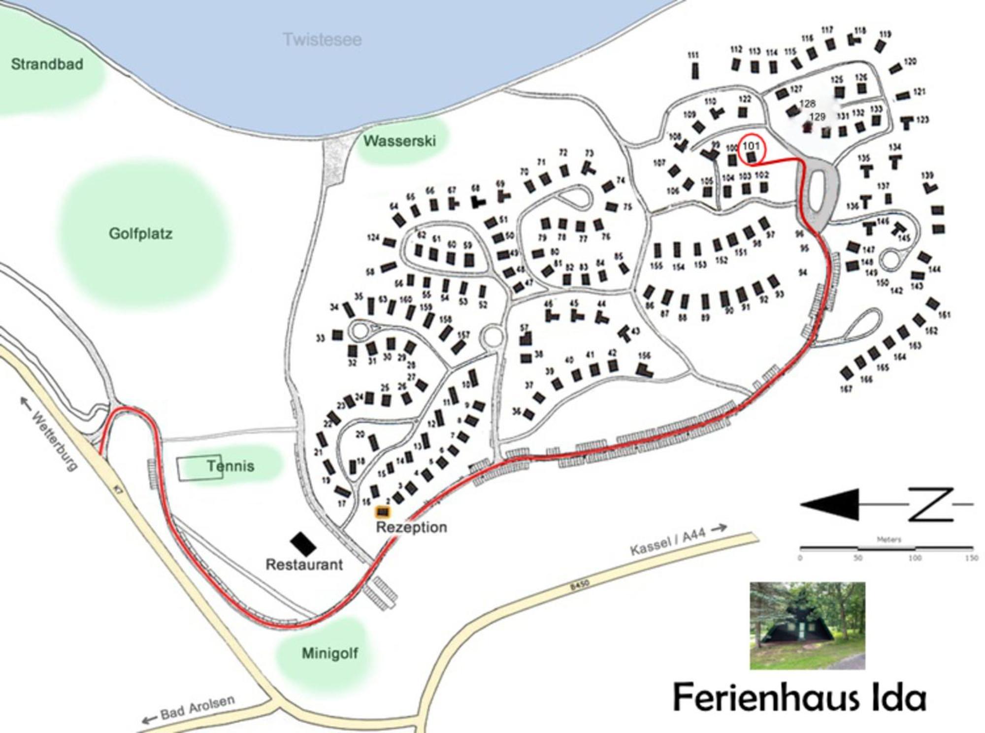 Ferienhaus Ida Am Twistesee Villa Bad Arolsen Kültér fotó